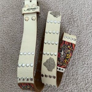 Vintage Ed Hardy Belt Large